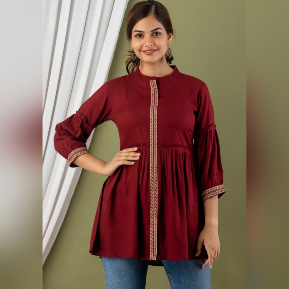 Short Kurti Tunic Top